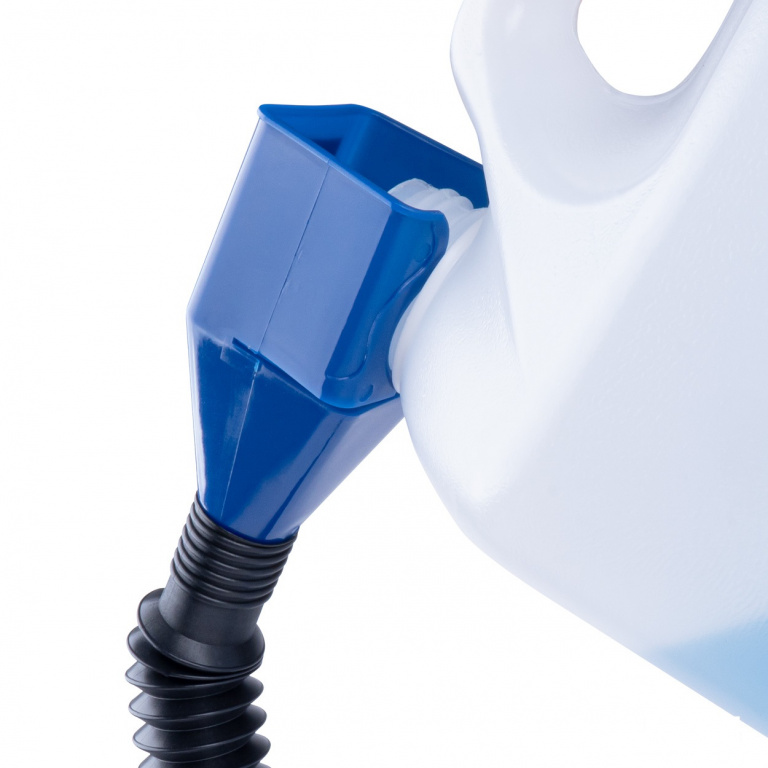 Palnie Cu Furtun Flexibil Care Faciliteaza Turnatul Din Sticle Rezervoare Sau Canistre Cu Diametrul Gurii De 20-45mm Amio 03150