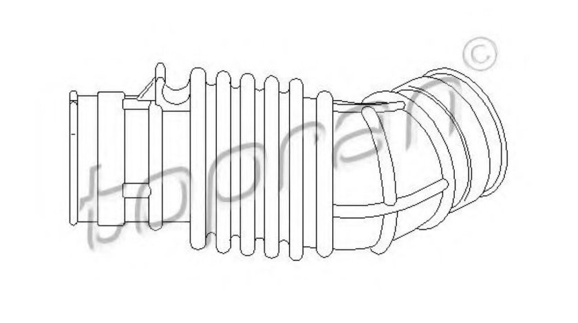 Palnie, filtru de aer OPEL ASTRA F Combi (51, 52) (1991 - 1998) TOPRAN 207 307 piesa NOUA