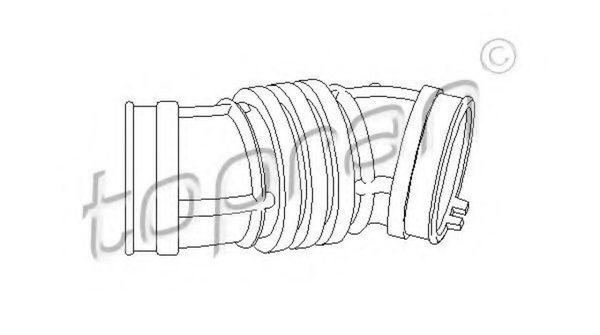 Palnie, filtru de aer OPEL ASTRA F Combi (51, 52) (1991 - 1998) TOPRAN 206 930 piesa NOUA