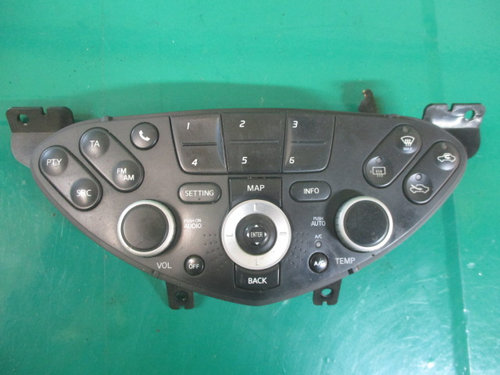PANOU AC / COMANDA NAVIGATIE / RADIO COD 28395BA000 NISSAN PRIMERA P12 FAB. 2001 - 2008 ⭐⭐⭐⭐...