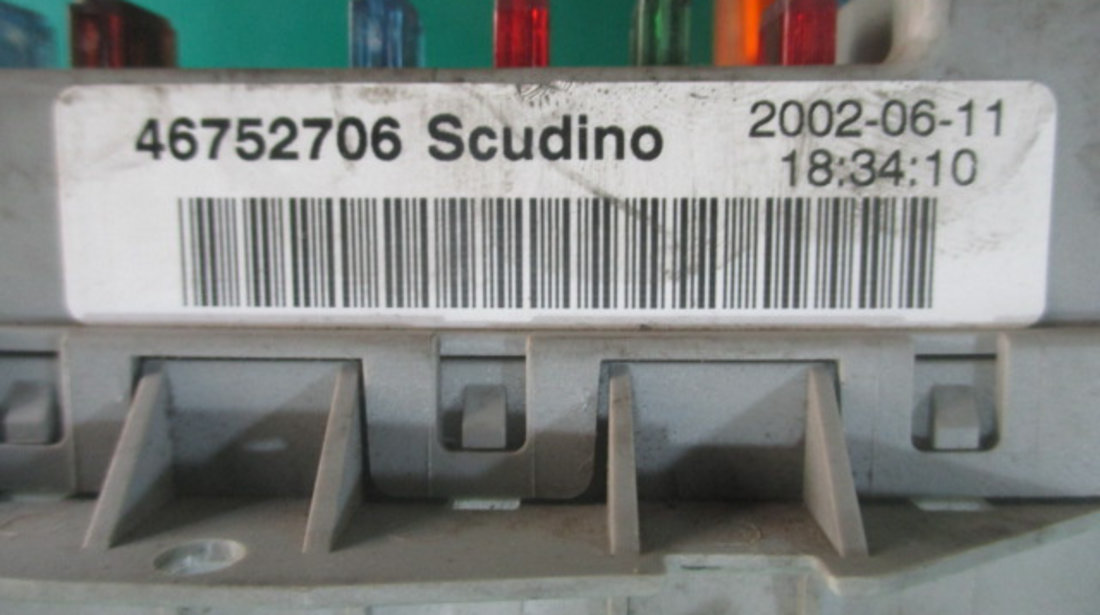 PANOU / BLOC SIGURANTE / RELEE FIAT DOBLO 1.9 D 46kw 63cp FAB. 2000 – 2006 ⭐⭐⭐⭐⭐