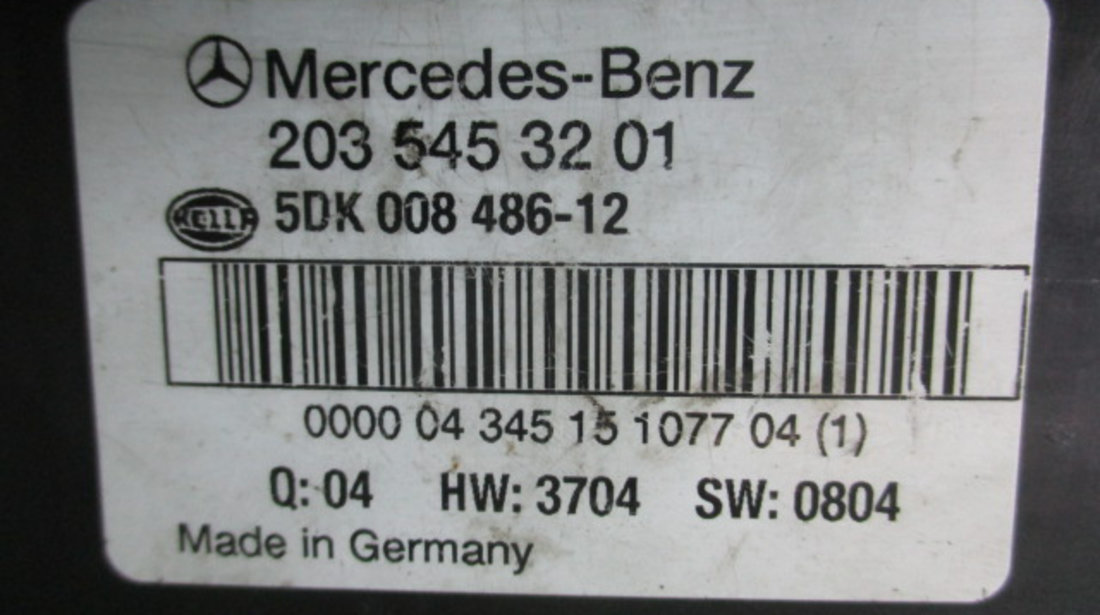 PANOU / BLOC SIGURANTE / RELEE MERCEDES BENZ C-CLASS W203 2.2 CDI FAB. 2000 – 2007 ⭐⭐⭐⭐⭐