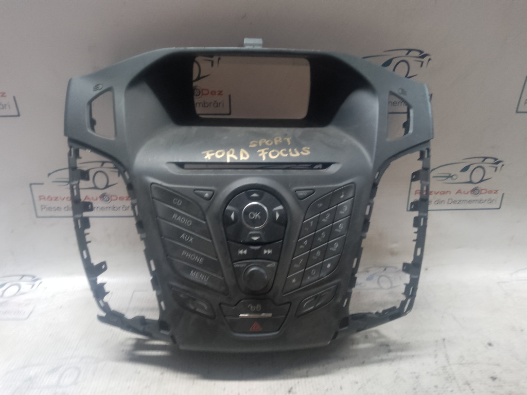 Panou butoane CD Player Ford Focus 3 2012, AM5T18K811BE