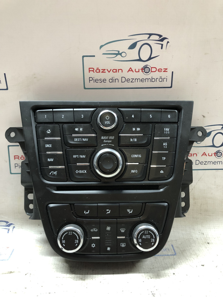 Panou butoane CD Player Opel Mokka 1.6 Motorina 2015, 95352486 / 13429880