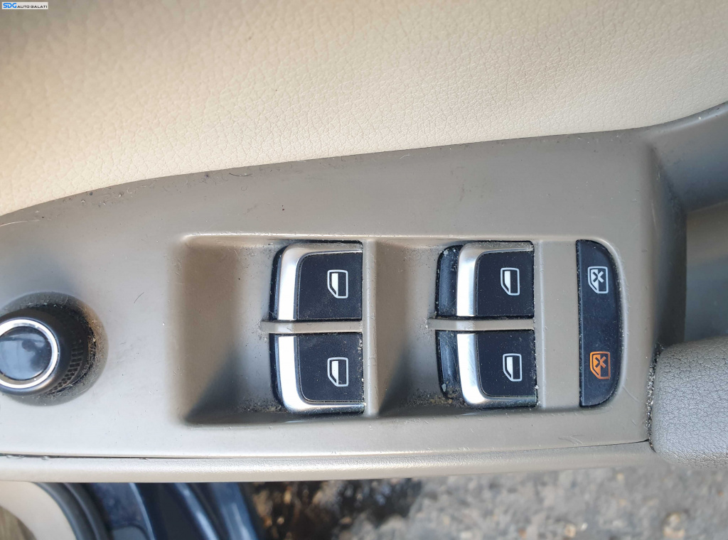 Panou Buton Butoane Geamuri Electrice cu Crom Audi A4 B8 2008 - 2016 [K4648]
