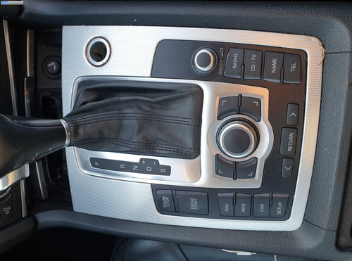 Panou Buton Butoane Joystick Comanda Control MMI Radio CD Player Navigatie Volum Pornire Audi Q7 200...