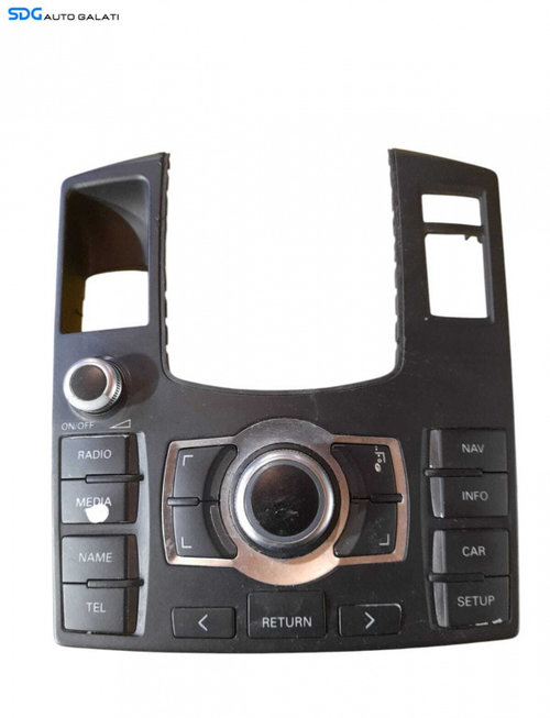 Panou Buton Butoane Joystick Comanda Control Radio CD Player Navigatie MMI Volum Audi A8 D3 2003 - 2...