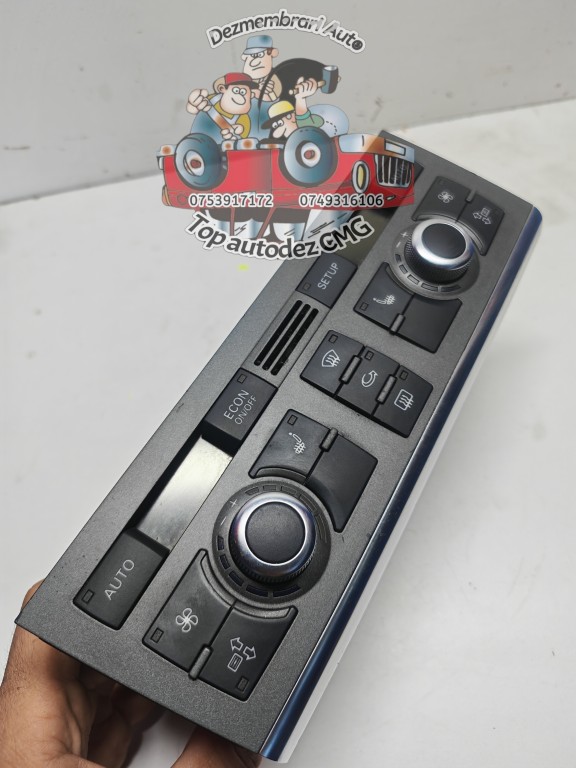 Panou clima Audi A6 C6 climatronic AC 4F1820043S