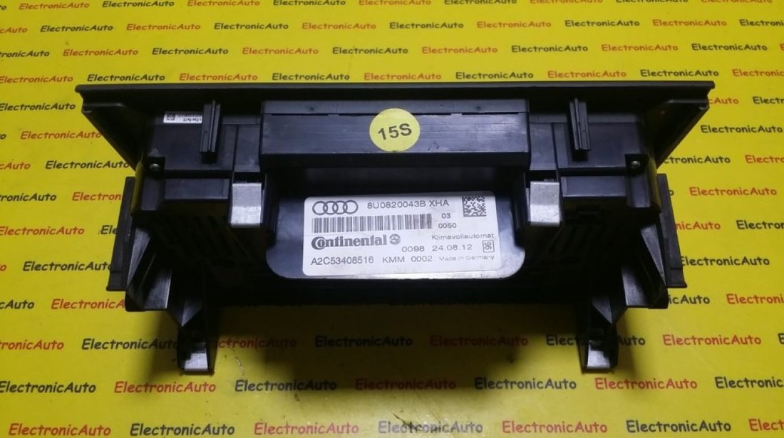 Panou Clima Audi Q3, 8U0820043B, A2C53408516