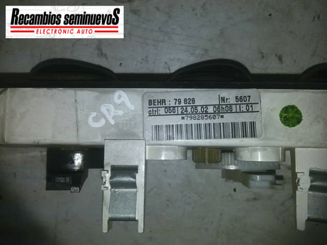 Panou clima BEHR RENAULT KANGOO BEHR 79828 / BEHR79828BEHR 79828 / BEHR79828