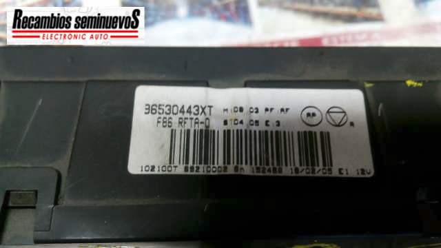 Panou clima CITROEN C2 96530443XT96530443XT