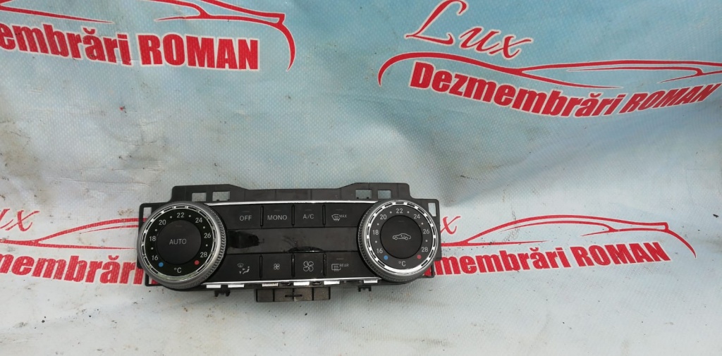 Panou clima comanda Mercedes C Class e glk W204 motor 2.2cdi om651
