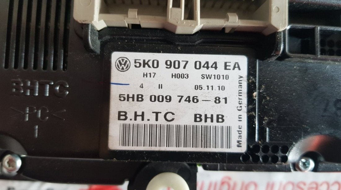 Panou clima cu incalzire scaune VW Caddy 4 cod piesa : 5K0907044EA