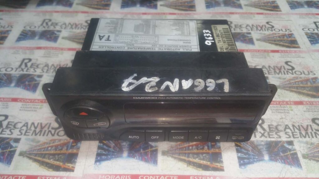 Panou clima DAEWOO LEGANZA TA 96211820 / TA96211820TA 96211820 / TA96211820