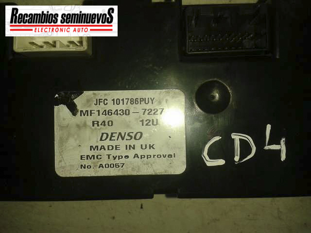 Panou clima DENSO ROVER 75 MF146430-7227 / MF146430 7227 / MF1464307227 / JFC101786PUYMF146430-7227 / MF146430 7227 / MF1464307227 / JFC101786PUY