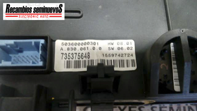 Panou clima FIAT STILO 735375648735375648