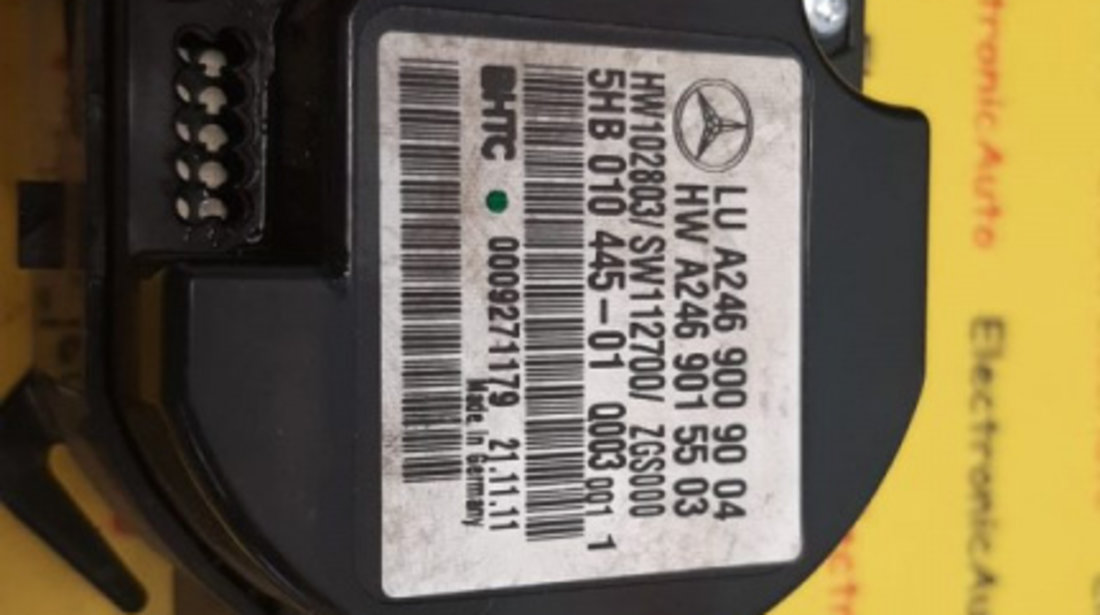 Panou clima Mercedes Benz B-Class A2469009004, 5HB01044501