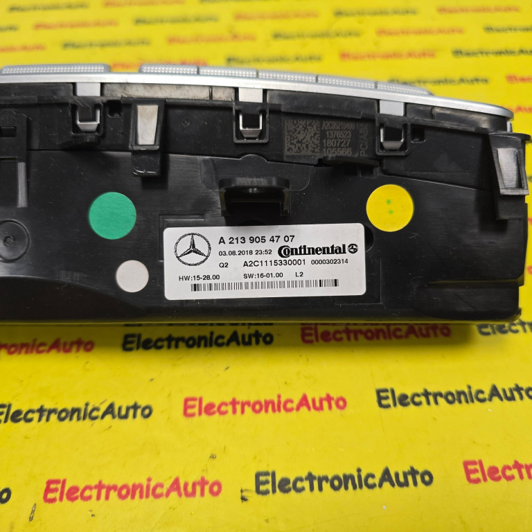 Panou Clima Mercedes-Benz E-Class W213, A2139054707,