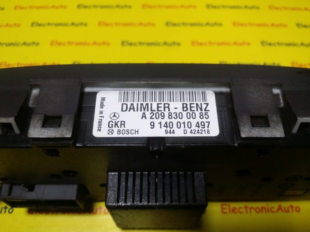 Panou Clima Mercedes C Class W203, A2098300085, 9140010497