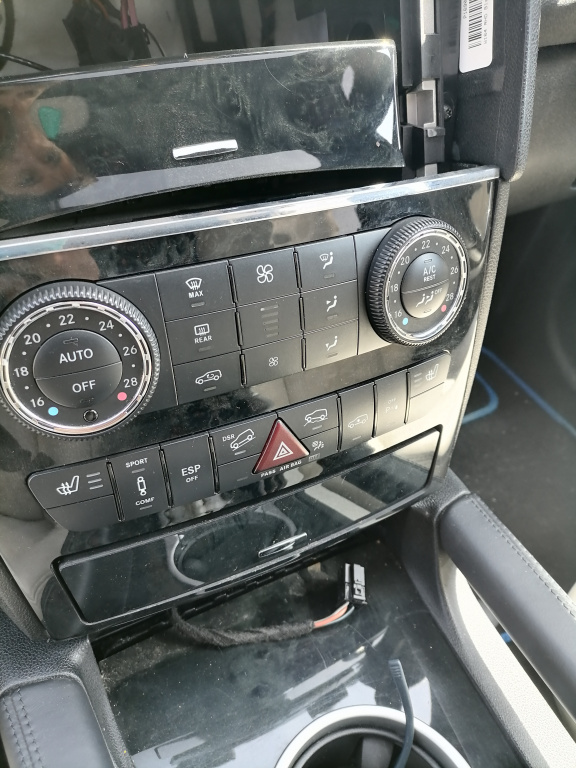 Panou clima Mercedes ML w164 facelift