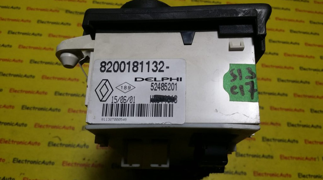 Panou Clima RENAULT LAGUNA 8200181132, 52485201