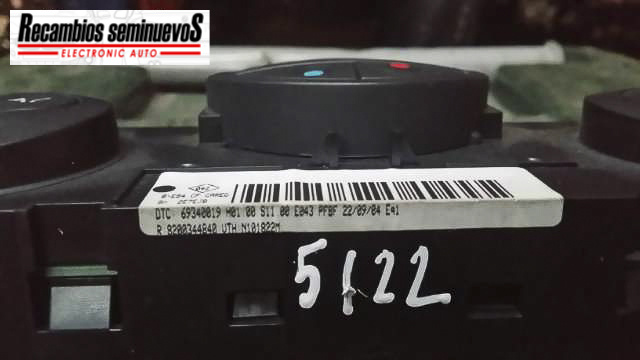 Panou clima RENAULT MEGANE 2 R 8200344840 / R8200344840 / 69340021R 8200344840 / R8200344840 / 69340021