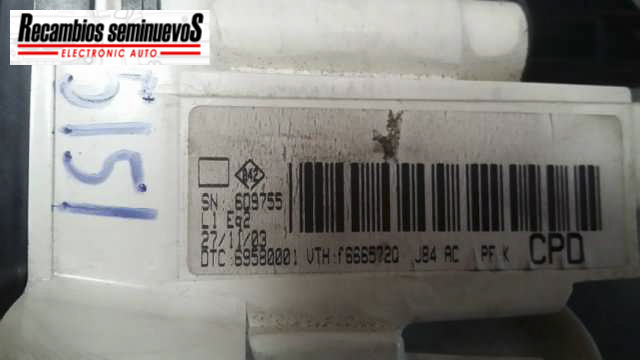 Panou clima RENAULT SCENIC 2 69580001 / F666572Q69580001 / F666572Q