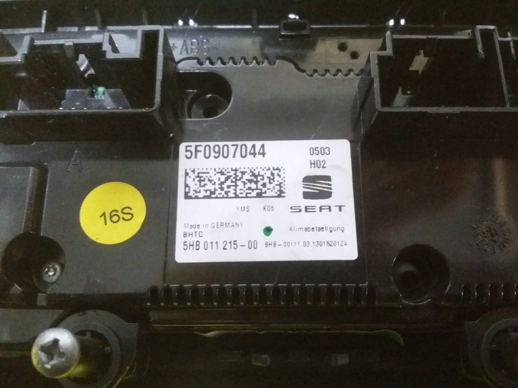 Panou Clima Seat Leon, 5F0907044, 5HB01121500