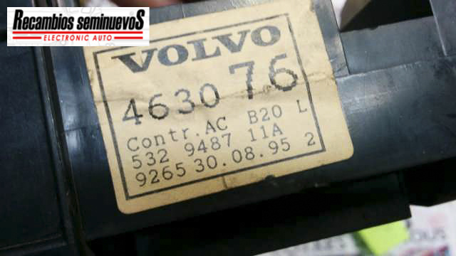 Panou clima VOLVO 440 532524011A / 532524011A