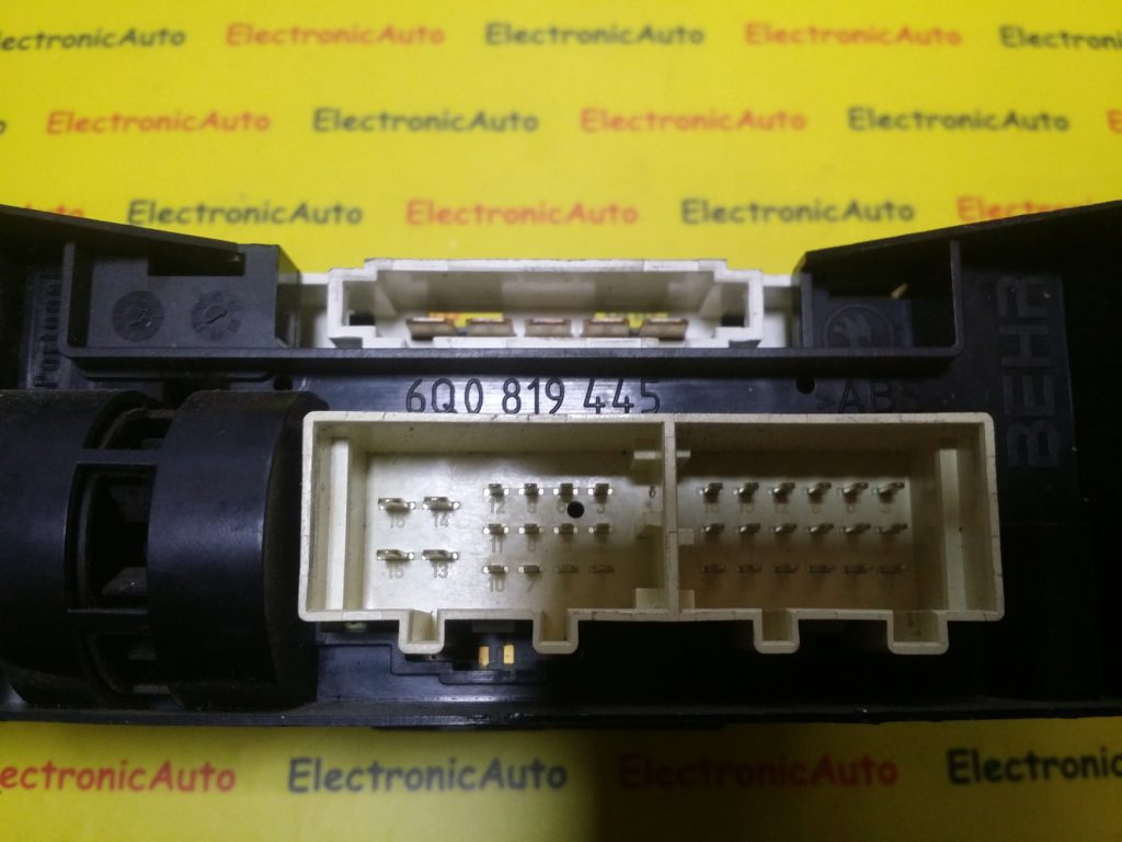Panou Clima VW, Skoda, 6Q0819445