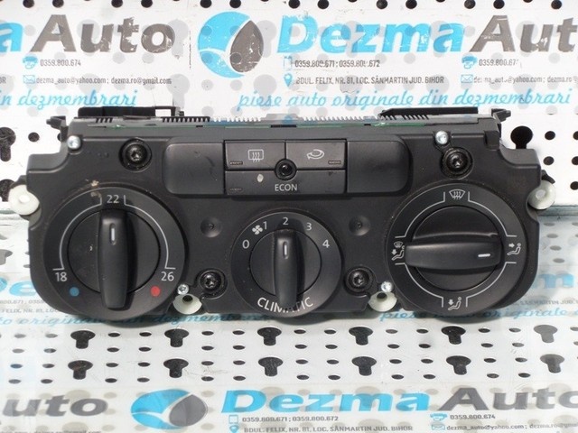 Panou climatronic, 1K2820045B, Vw Jetta 3 (1K2), 1.9 tdi, (id:181804)