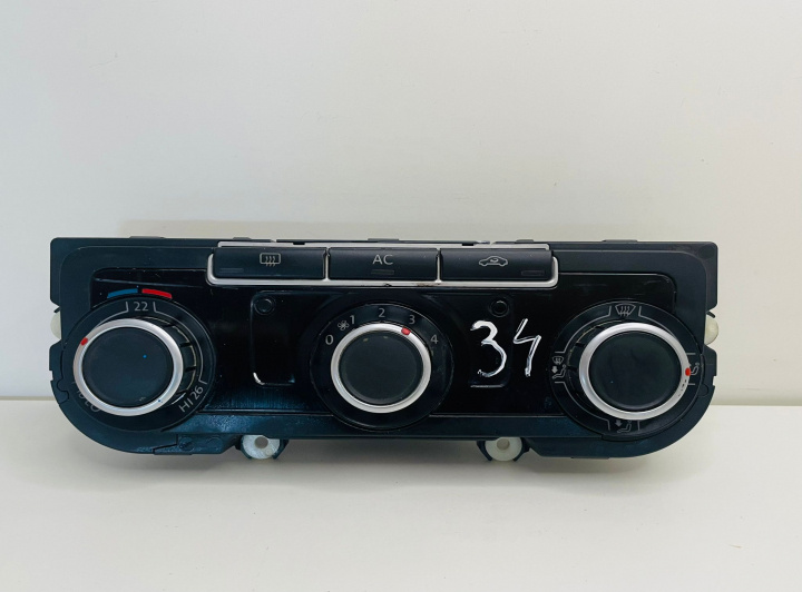 Panou climatronic 3C8907336AB Volkswagen VW Passat B6 [2005 - 2010]