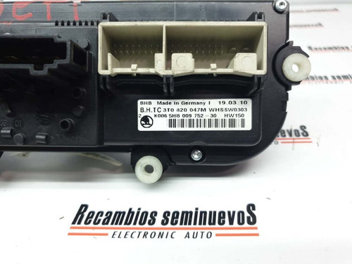 Panou climatronic, clima SKODA OCTAVIA, 3T0820047M, 5HB00975230,