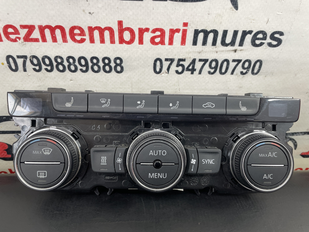 Panou climatronic cu webasto VW Passat B8 sedan 2016 (5G0907044BH)