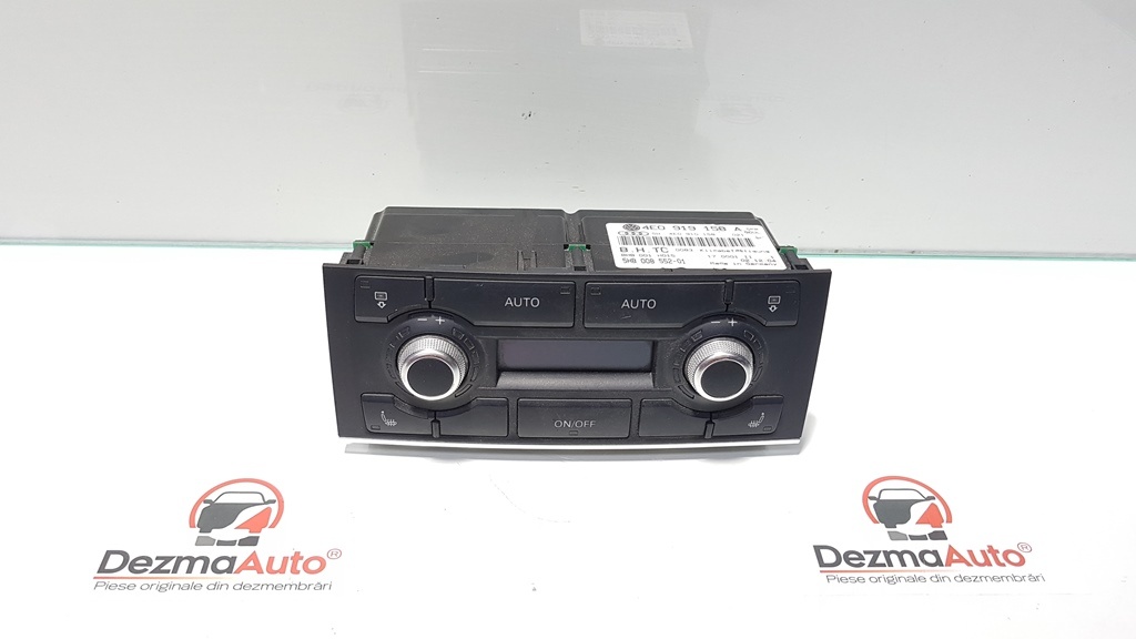 Panou climatronic spate, Audi A8 (4E) cod 4E0919158A (id:365053)