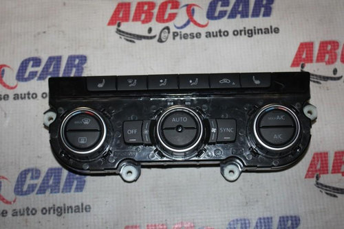 Panou climatronic Volkswagen Passat B7 2010-2014 3AA907044BQ