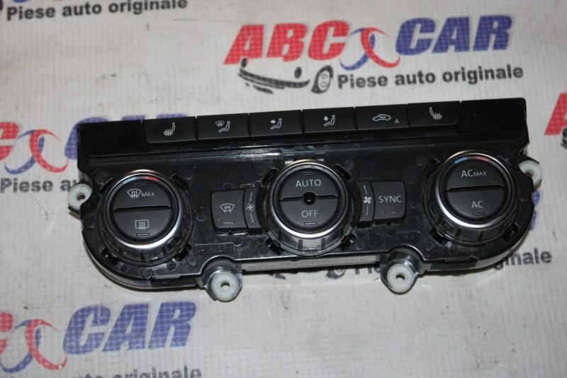 Panou climatronic Volkswagen Passat CC facelift 2012-2016 3AA907044F