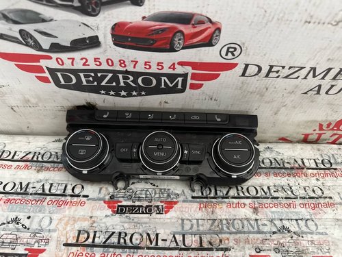 Panou Climatronic VW Golf 7 4Motion 2014 - 2017 cod: 5G0907044AN