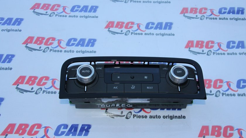 Panou climatronic VW Touareg 7P cod: 7P6907040CC model 2014