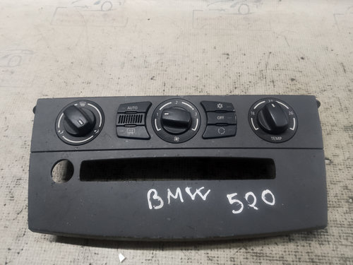 Panou comandă climă BMW 520 2010, 6978430-01