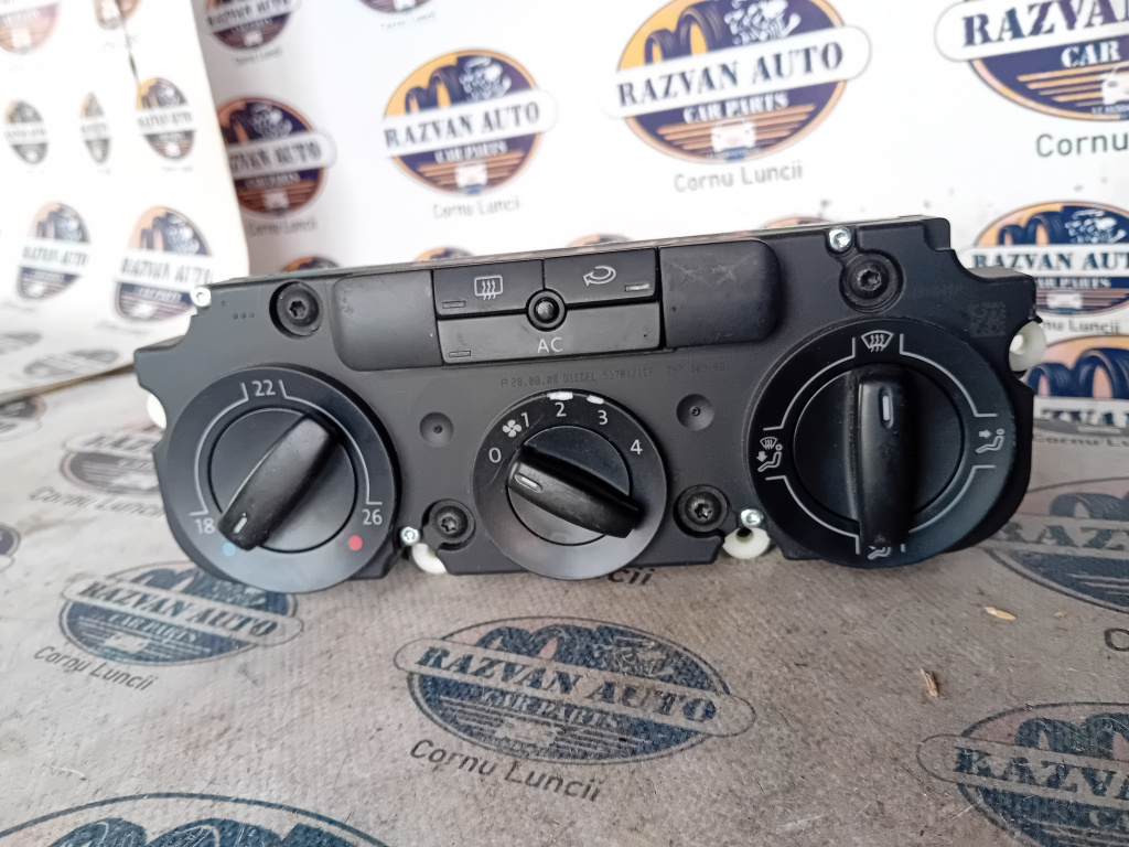 Panou comandă climă Volkswagen Golf 5 Plus 2008, 5M2820045A