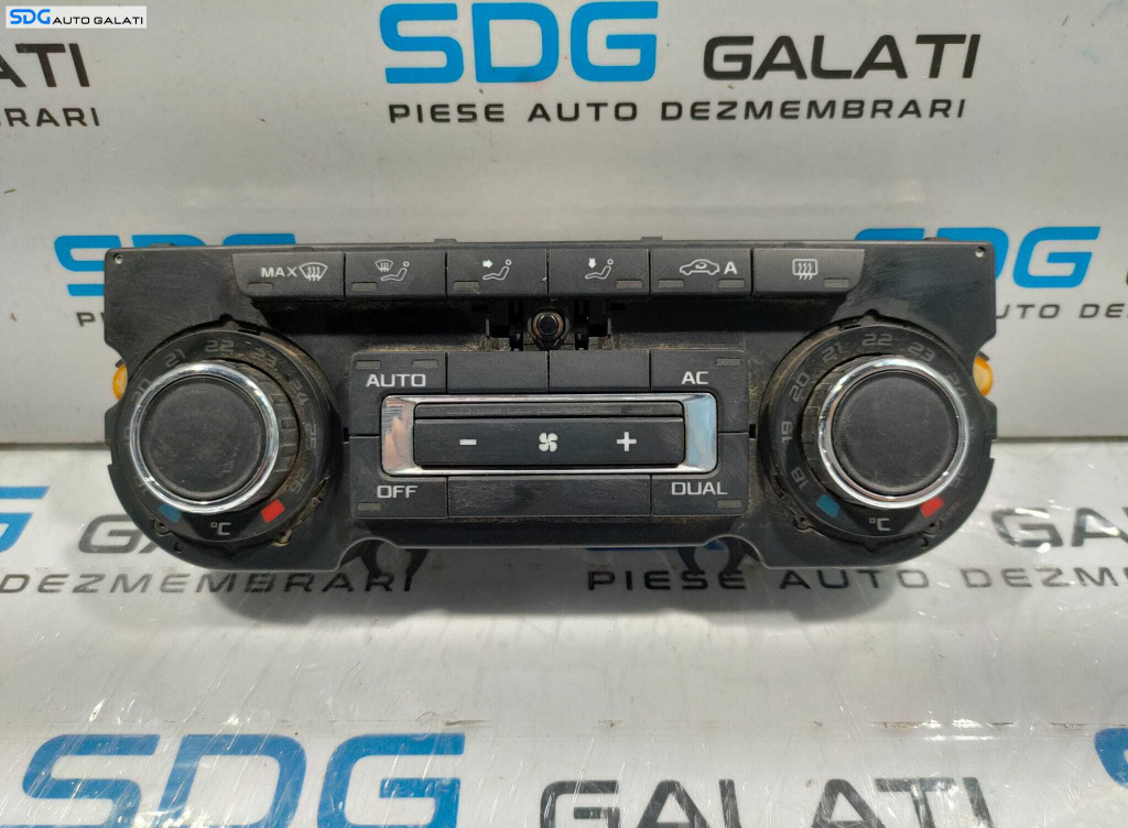 Panou Comanda AC Aer Conditionat Clima Climatronic Skoda Superb 2 2008 - 2015 Cod 3T0907044M [L4853]