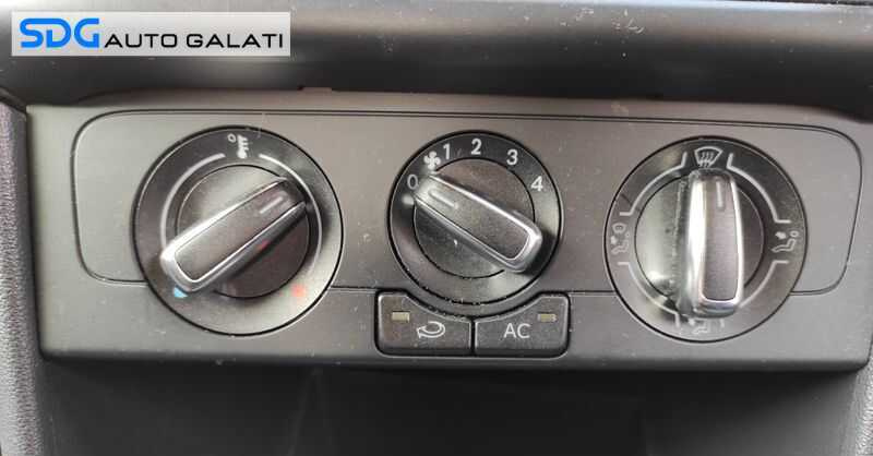 Panou Comanda AC Aer Conditionat Clima Climatronic VW Polo 6R 2009 - 2016