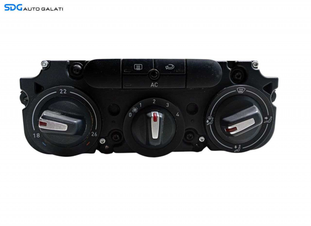 Panou Comanda AC Aer Conditionat Clima Climatronic Seat Leon 1P Facelift 2006 - 2013 [LR0841]