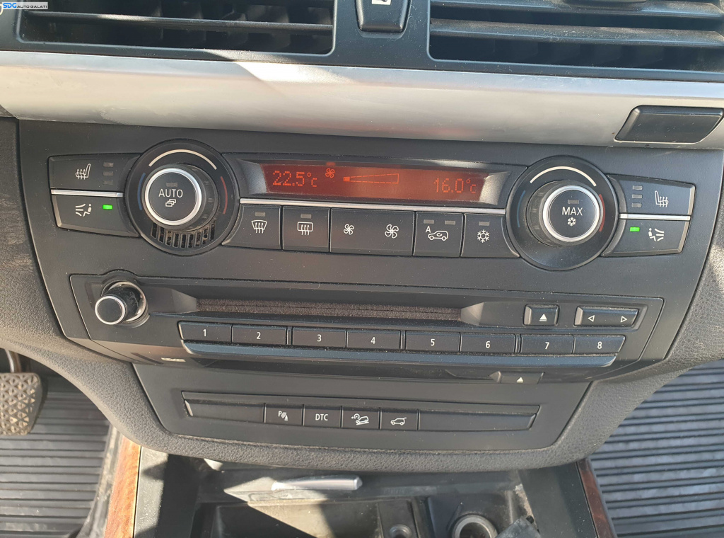 Panou Comanda AC Aer Conditionat Clima Climatronic cu Incalzire Scaune BMW X6 E71 2007 - 2014 [K4905]