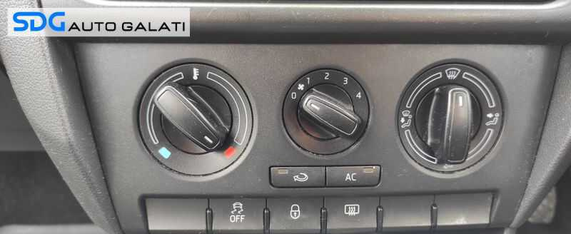 Panou Comanda AC Aer Conditionat Clima Climatronic Skoda Rapid 2012 - 2017