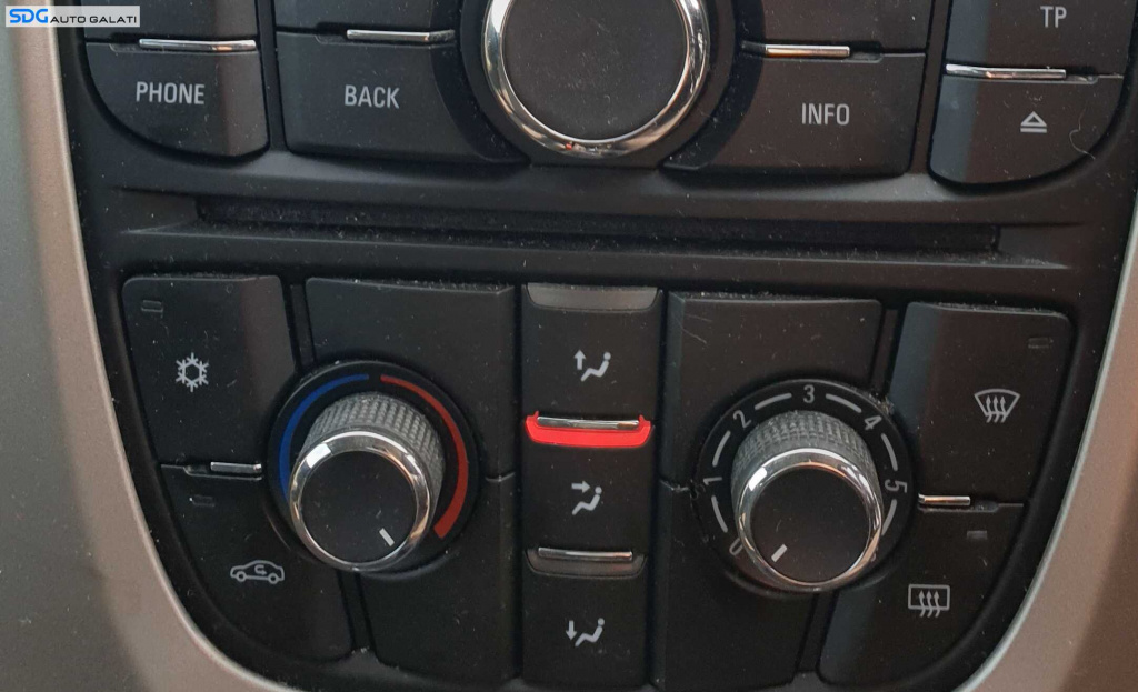Panou Comanda AC Aer Conditionat Clima Climatronic Opel Astra J 2009 - 2015 [K3645]