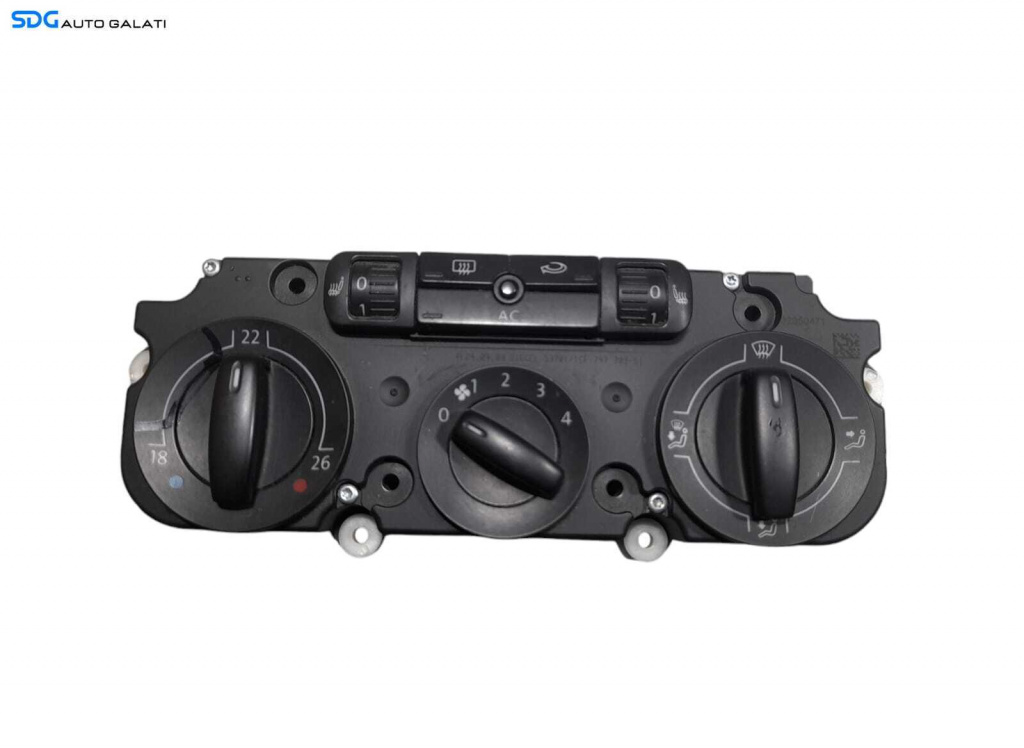 Panou Comanda AC Aer Conditionat Clima Climatronic cu Incalzire in Scaun Scaune Volkswagen Passat B6 2005 - 2010 Cod 1K0820047HN [N1051]
