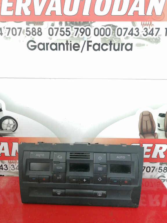 Panou comanda AC Audi A4 (2004-2008) [8EC, B7] 2.0 Motorina 2007, 8E0820043BL / 8E0820043AA