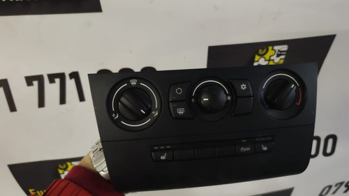Panou comanda AC BMW seria 1 E87 E81 2.0 D cod motor N47-D20C ,transmisie manuala,an 2010 cod 922185...